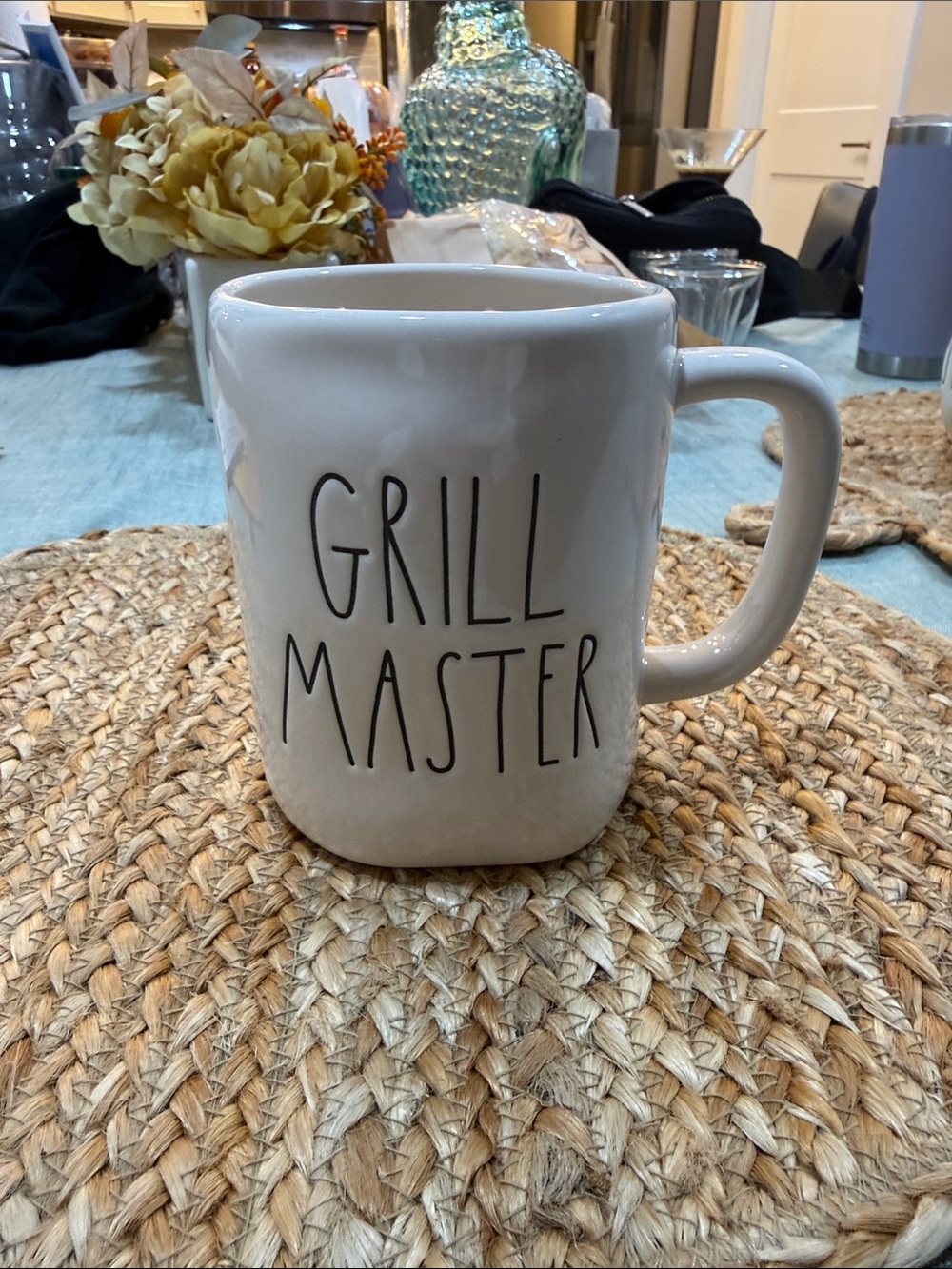 Rae Dunn Grill Master Mug - White